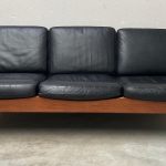 3 zit Vintage fauteuil zetel in Deense designstijl. 2026_08_#1